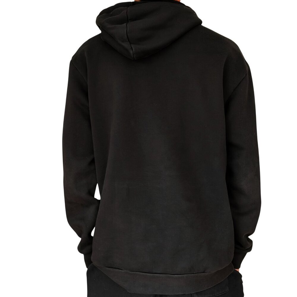 Adidas Men's Essentials Giant Logo Fleece Hoodie - Picture 3 of 4